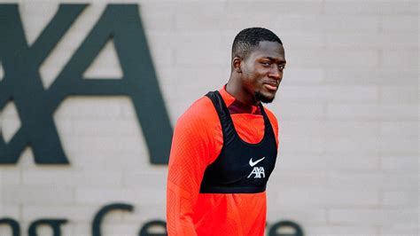 Photos: Ibrahima Konate in training ahead of Reds' Premier League return - Liverpool FC