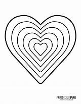 dont eat The Paste Heart Love coloring Page  Welcome To Dover sketch template