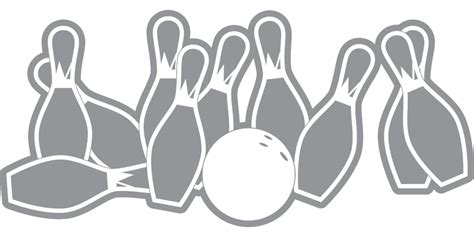 Download Bowling, Bowling Ball, Bowling Pins. Royalty-Free Vector ...