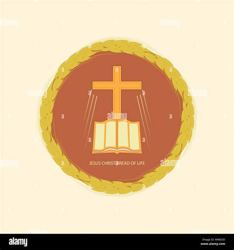 Jesus Christ is the Bread of Life Stock Vector Image & Art - Alamy