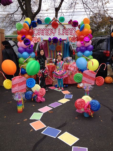 First trunk or treat creation at my daughter's school | Candyland ...