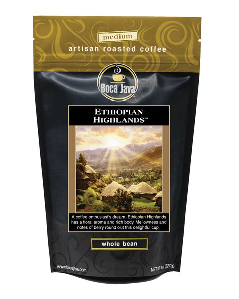 Medium Roast Coffee - Ethiopian Highlands Coffee