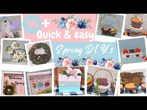 15+ Awesome Spring DIY'S ! 🤯 - YouTube