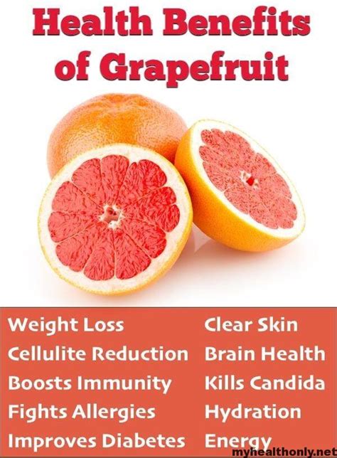 11 Incredible Health Benefits of Grapefruit - My Health Only