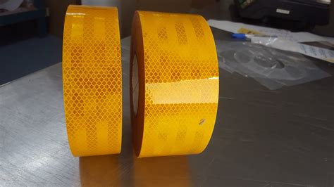 Reflective Yellow Tape For Vehicles - Prismatic Reflective Vehicle Tape