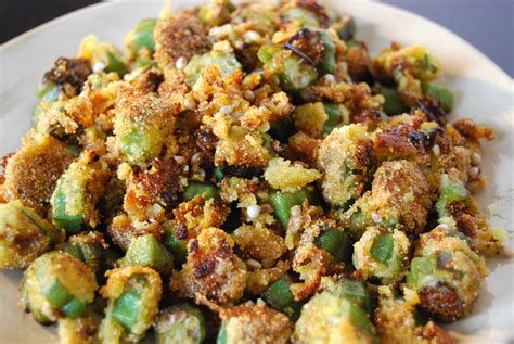 Pan Fried Okra