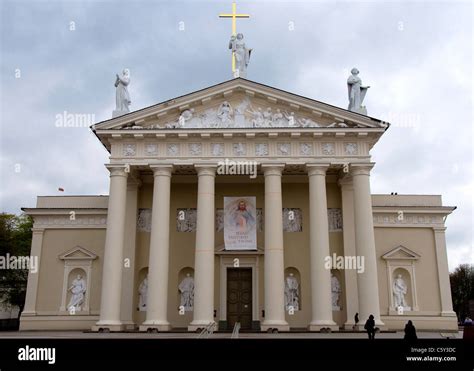 Vilnius Cathedral, Vilnius, Lithuania Stock Photo - Alamy