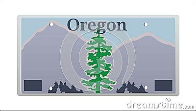 Oregon License Plate Stock Photography - Image: 11236422