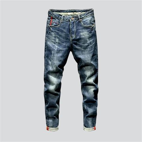 Worn-out look jeans for men – Rae Jeans