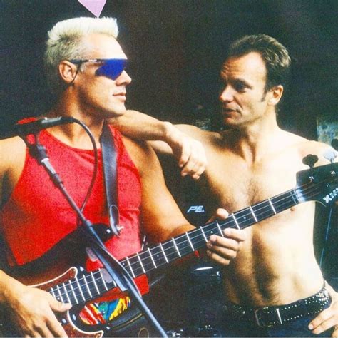 Sting the wrestler on stage with Sting the musician, Carolina Coliseum ...