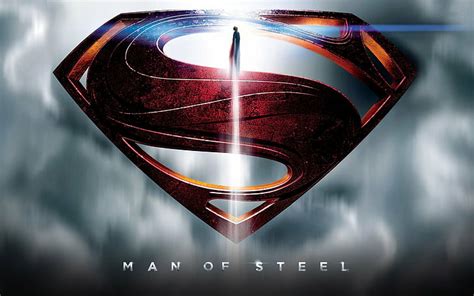 Superman Logo Man Of Steel Wallpaper