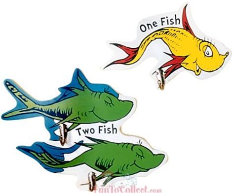 Dr Seuss Characters Blue Fish