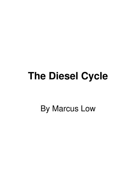 PPT - The Diesel Cycle PowerPoint Presentation, free download - ID:687362