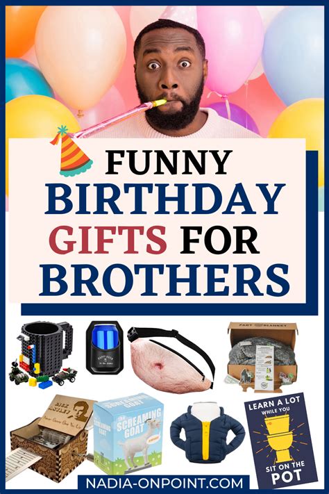 Funny Birthday Gifts for Brother Hilarious | Funny birthday gifts, Birthday gifts for brother ...