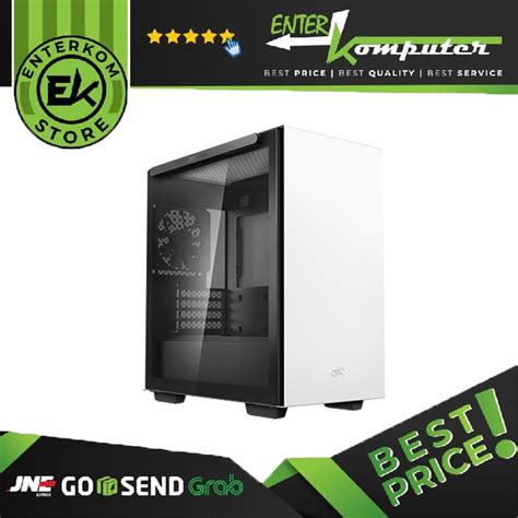 Deepcool Macube 110 White - Tempered Glass - Enterkomputer Jual Beli ...