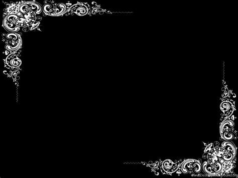 Plain Black Wallpapers Border HD Wallpapers Pretty Desktop Background