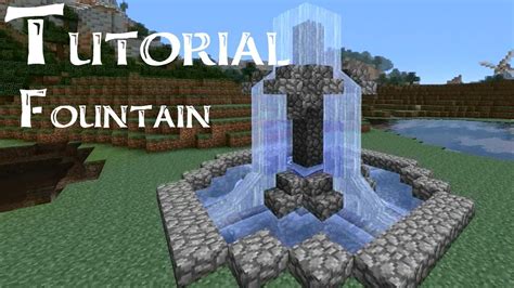 Minecraft Water Fountain