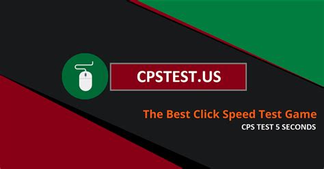 The CPS Test 5 Seconds: How Fast Can You Click?