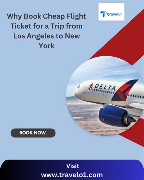 Why Book Cheap Flight Ticket for a Trip from Los Angeles to New York