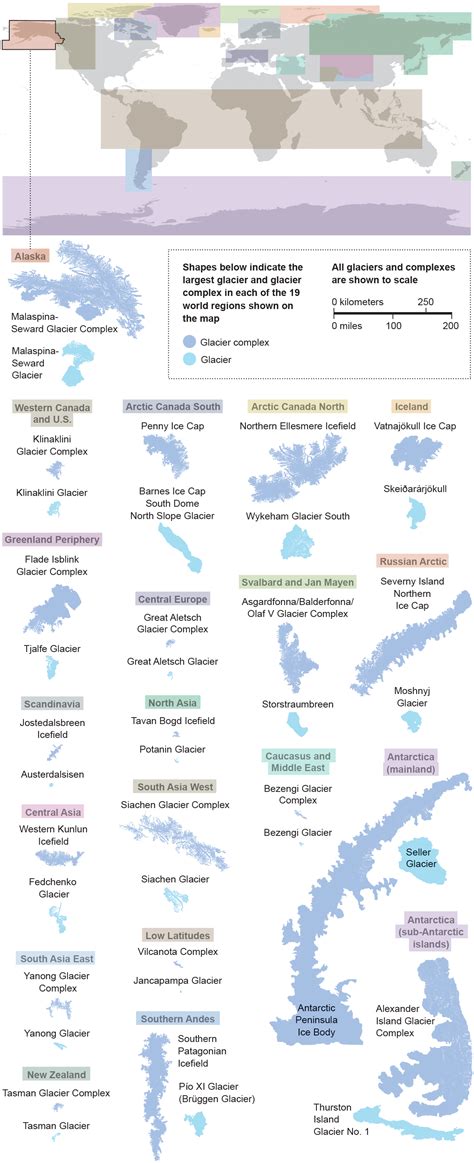 A New Map Tracks the World's Largest Glaciers – United States KNews.MEDIA