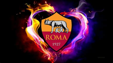 HD wallpaper: Soccer, A.S. Roma, Emblem, Logo | Wallpaper Flare