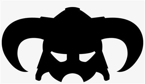 Vector Freeuse Stock Viking Silhouette At Getdrawings - Skyrim Iron Helmet Drawing - Free ...