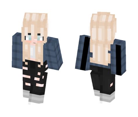 Download Casual Girl (Blonde) Minecraft Skin for Free. SuperMinecraftSkins