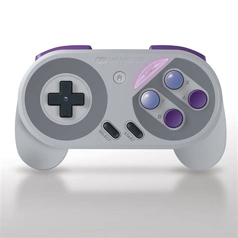 MY ARCADE Super Gamepad Wireless Turbo Controller for NES & SNES ...