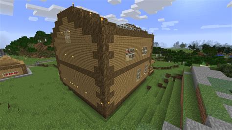 The Bedrock Breaker house and shack Minecraft Map