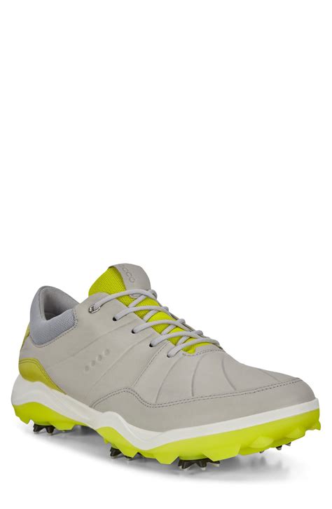 Ecco Golf Strike Gore-tex Waterproof Golf Shoe - Concrete | Editorialist