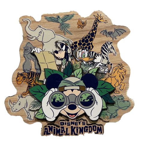 Disney Magnet - Animal Kingdom - Safari Mickey and Friends