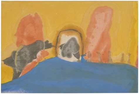 Helen Frankenthaler (1928-2011) | Center Break | signed 'Frankenthaler ...