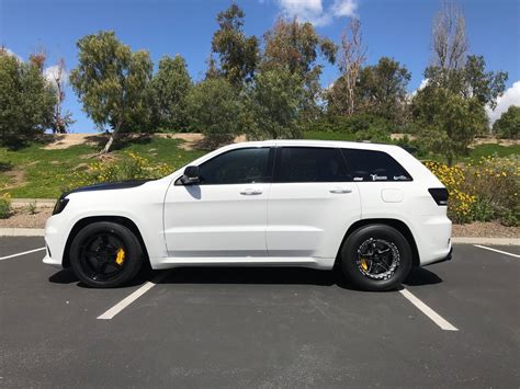 1st Trackhawk in the 9’s stock blower only | SRT Hellcat Forum