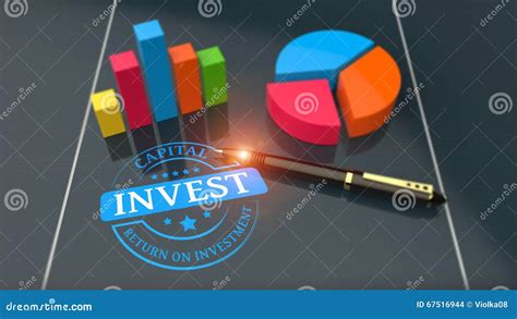 Return on Investment Analysis Finance Concept Stock Photo - Image of economic, market: 67516944