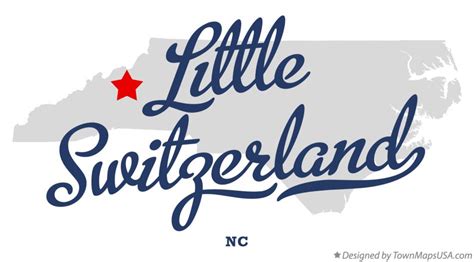 Map of Little Switzerland, NC, North Carolina