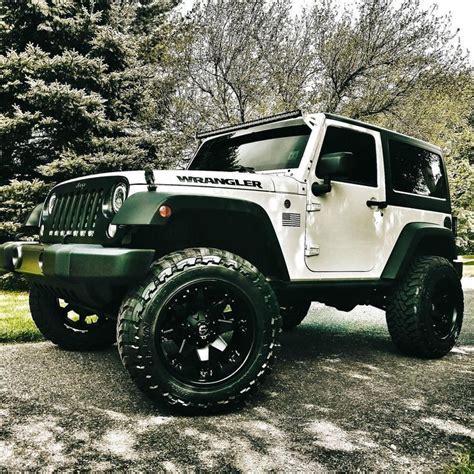 Jeep (@Jeep) Stylish one | Dream cars jeep, 4 door jeep wrangler, White jeep