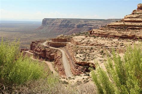 Moki Dugway In Utah Has Over 3 Miles Of Switchbacks