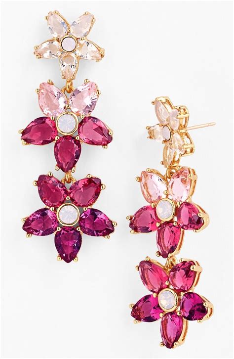 These pink Kate Spade earrings were made to sparkle! | Kate spade ...