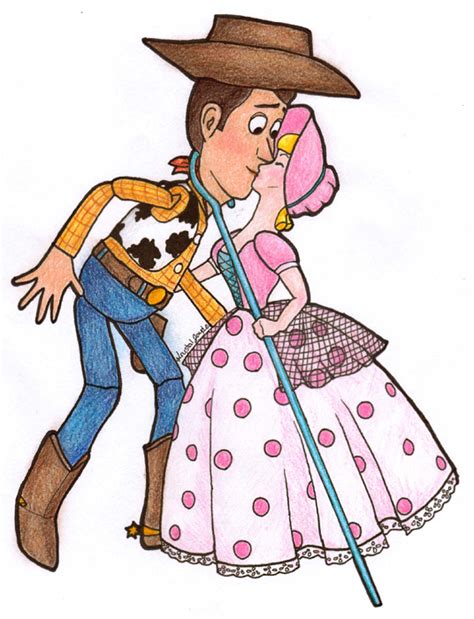 Bo Peep n Woody by Cat-The-Rawr on DeviantArt