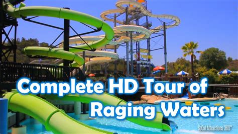 [HD] FULL Tour of Raging Waters 2014 - Water Park Tour - Raging Waters ...