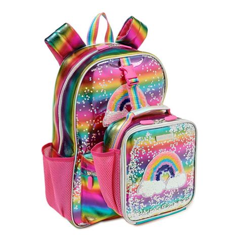 Limited Too - Limited Too Kids Girls' Backpack with Lunch Bag: Rainbow - Walmart.com - Walmart.com