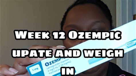 Week 12 Update in Ozempic || What side effects did experience - YouTube