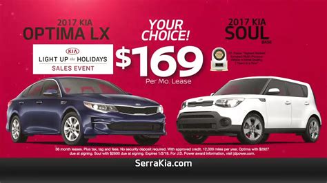 Black Friday Deals at Serra Trussville Kia - YouTube