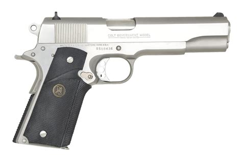 COLT STAINLESS DELTA ELITE 10MM PISTOL.