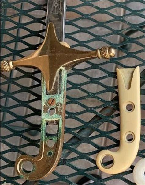 Pre-ww2 USMC Mameluke Replica Plastic Sword Grips pair - Etsy