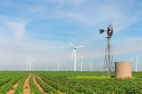 Roscoe Wind Farm Is A Giant Wind Farm In Texas With 627 Wind Turbines