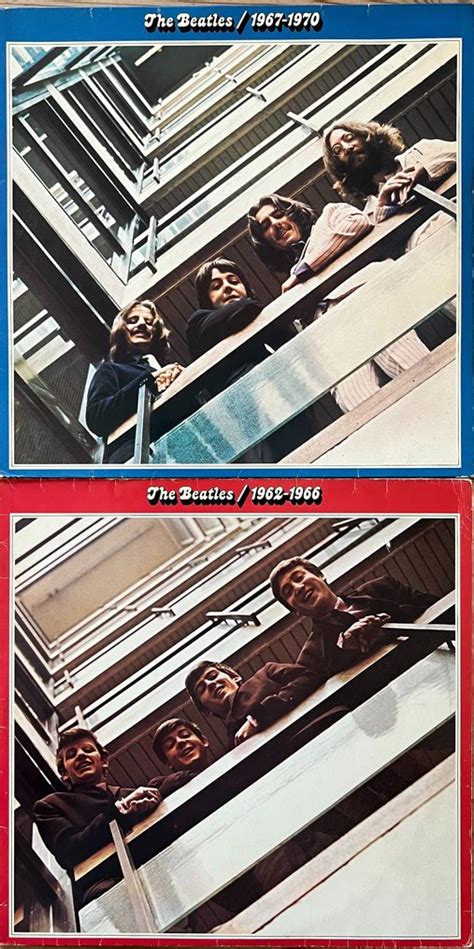 Beatles - The Red Album & The Blue Album, 1962-1966 and 1967-1970 ...