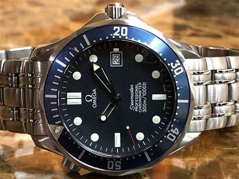 Omega Seamaster 300m Professional 2531.80 Automatic 41mm caliber 1120 Blue Wave Dial | Sansom ...