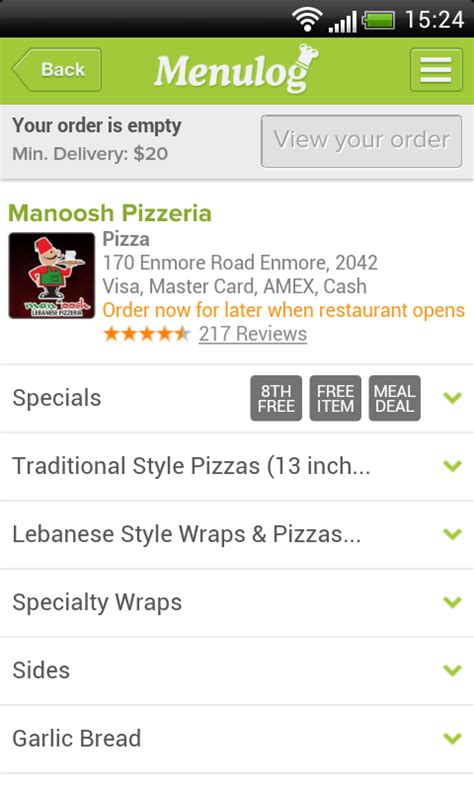 Menulog Order Takeaway Online - Android Apps on Google Play