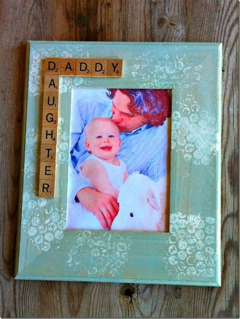 DIY Gift for Dad: Father Daughter Photo Frame - Creative Cynchronicity